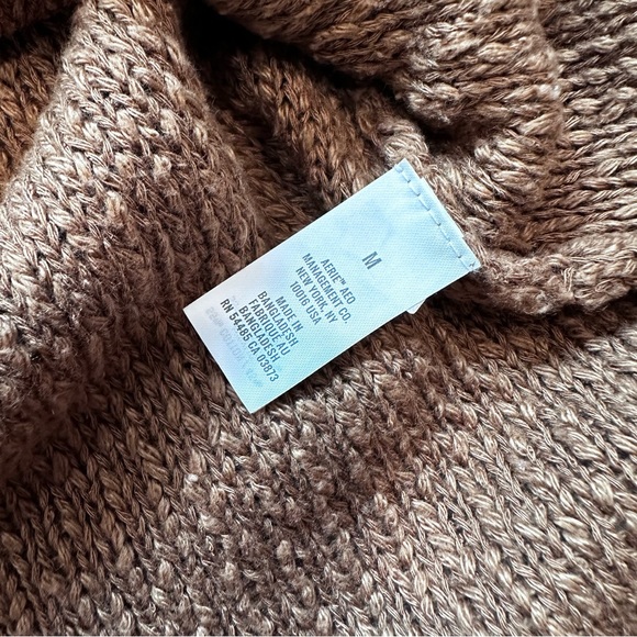 Aerie Deconstructed Crew Sweater Cedar Expedition - Picture 6 of 8